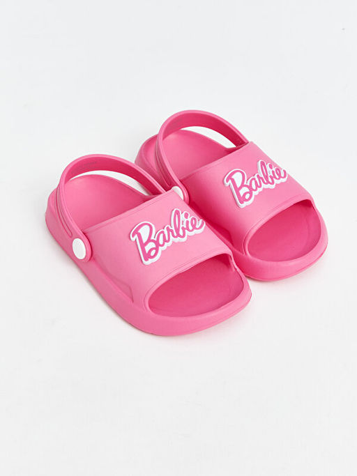 Barbie Bask?l? K?z Bebek Plaj Sandaleti