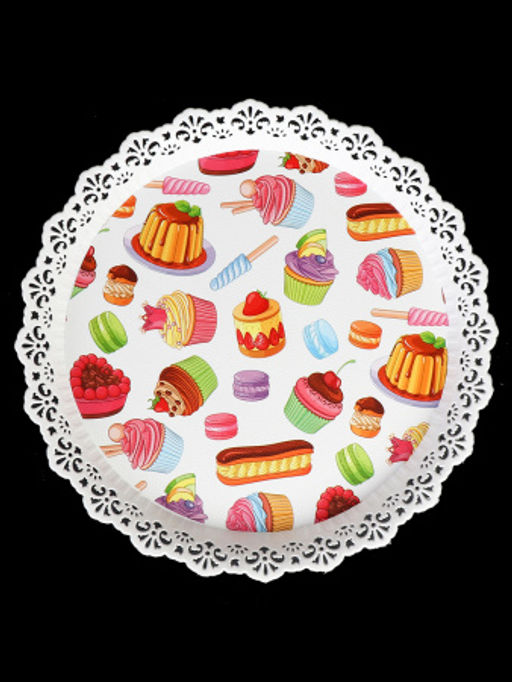 Поднос круглый 30x2,5 см / JCA168 /уп 120/ - Галеонтрейд фото 10