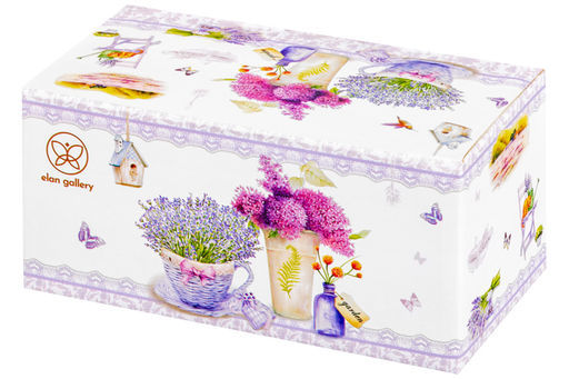 Набор д/специй 2 пр Лаванда 16,5*9*7,5 см, на подставке NEW BONE CHINA - Elan gallery фото 8