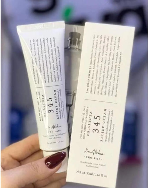 Успокаивающий крем для лица 345 Relief Cream от Dr. Althea с ресвератролом, качественный, объем 50