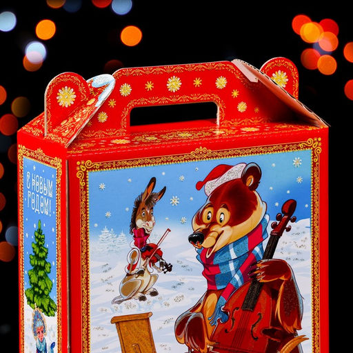 Цена за 5 шт. Подарочная коробка Квартет 16,8 х 7 х 25 см - Simaland фото 5