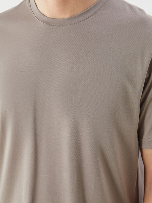 DRY TOUCH Bisiklet Yaka Penye Erkek Ti??rt