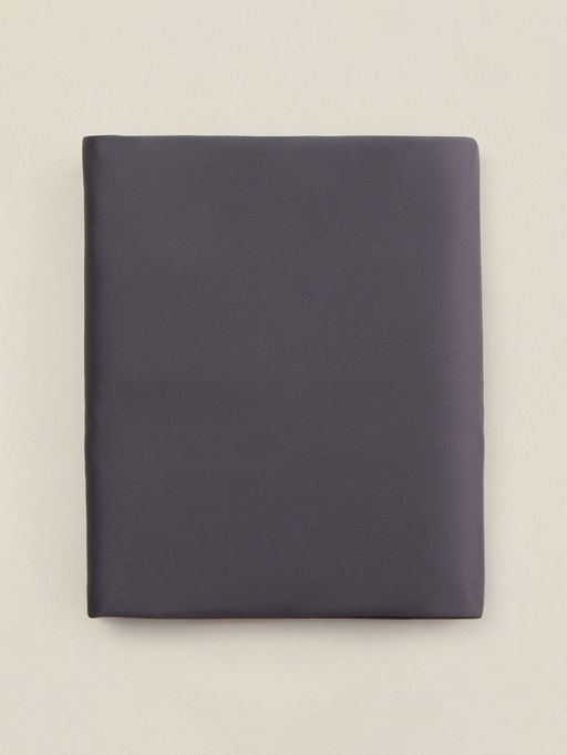 Простыня на резинке 2-спальная SL Home Graphite, 160200+30 см, сатин - Sima-land home фото 7