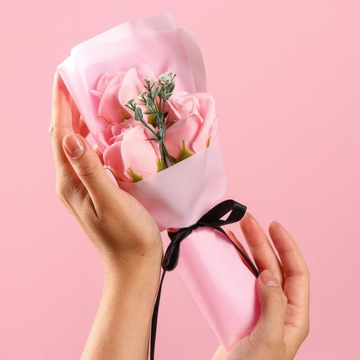 Букет мыльных роз, нюдовые - SB BEAUTY фото 3