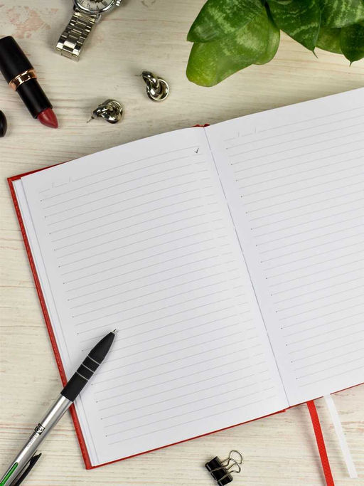 Ежедневник недатированный ESCALADA, А5, 160 л., арт. 63963/ 15 ШЕВРЕТ ЭКСТРА КРАСНЫЙ  фото 19