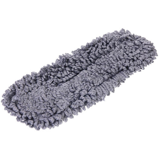 Сменная насадка для швабры из микрофибры Селфи 40х11 см 120гр Gray