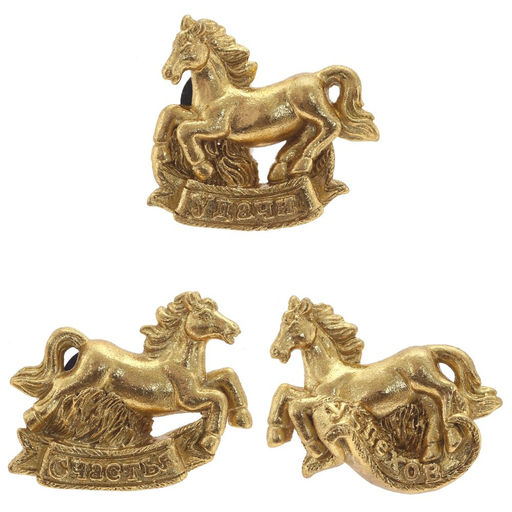 Магнит "Лошадка", L6 W2 H4 см, 3в.