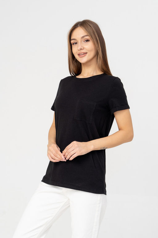 Джемпер женский 080L1-35 черный - Solo mio фото 2