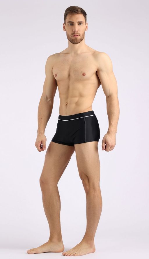 Плавки Sw.04M черный / белый