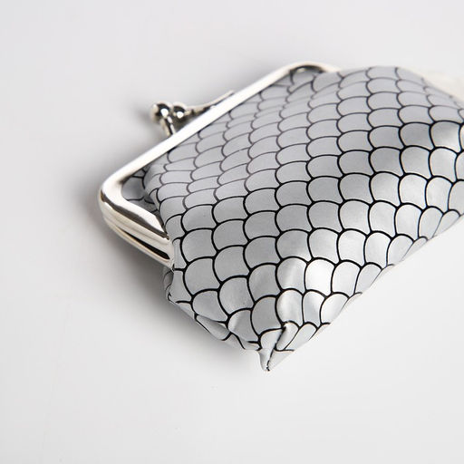 Кошелёк на фермуаре, цвет серебро - Simaland фото 3