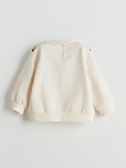 Bisiklet Yaka K?z ?ocuk Sweatshirt