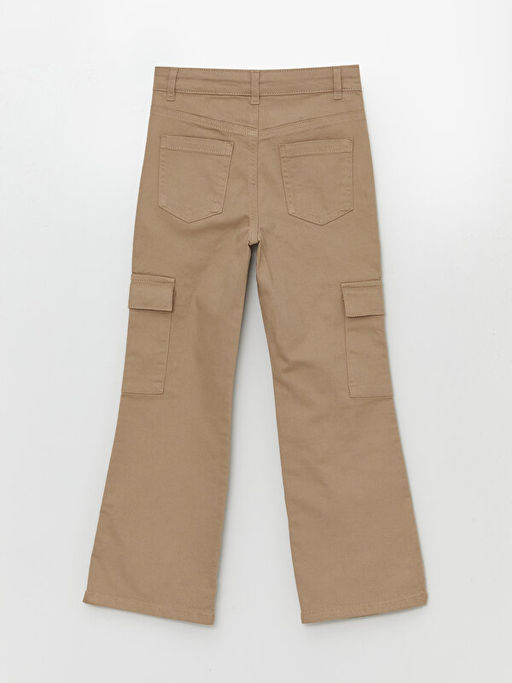 Beli Ayarlanabilir Lastikli K?z ?ocuk Pantolon