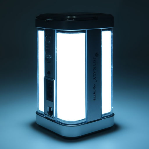 Фонарь кемпинговый аккумуляторный, 7.2 Вт, 1100 мАч, LED, солн. батарея, 7 х 6,8 х 12,5 см - Simaland фото 6