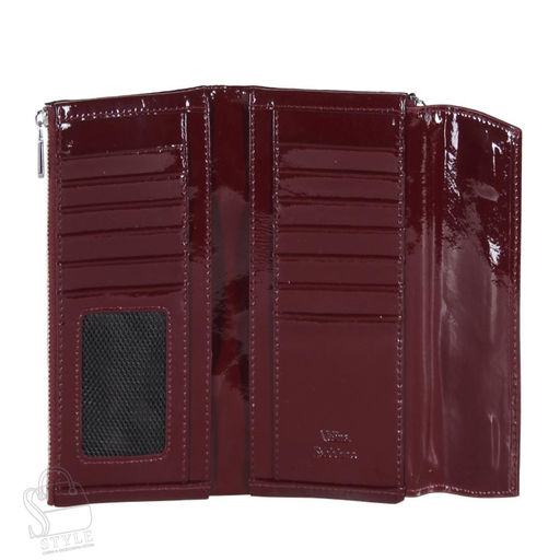 Женский кошелек 7004-16 wine red Velina Fabbiano в Новосибирске  фото 4