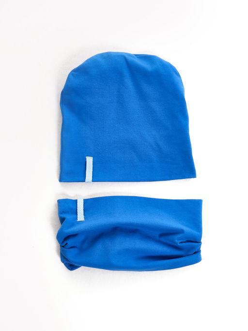 Комплект (шапка+снуд) UD 3017 син/электрик