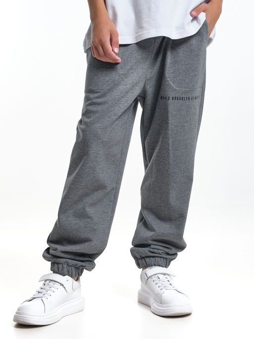 Брюки спортивные удобство и стиль для активных UD 7991 графит меланж - Mini maxi фото 8