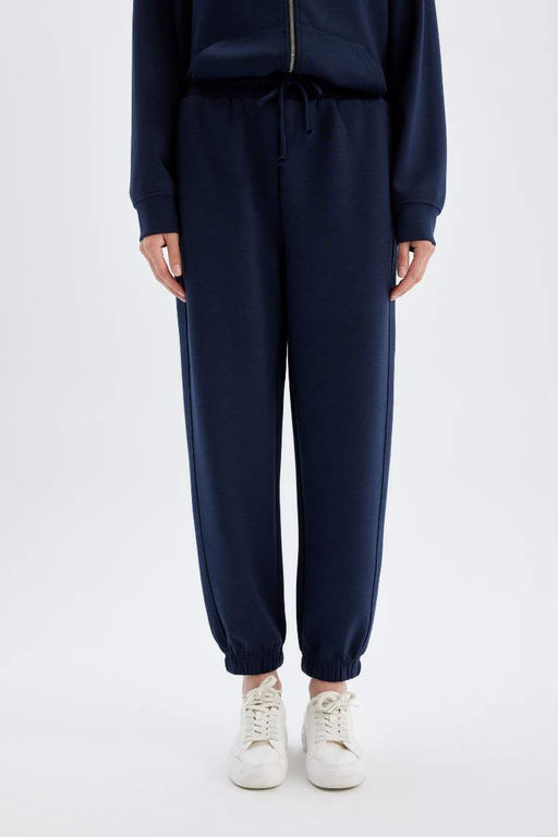 Спортивные брюки из ткани для дайвинга стандартной посадки с карманами - Defacto фото 4