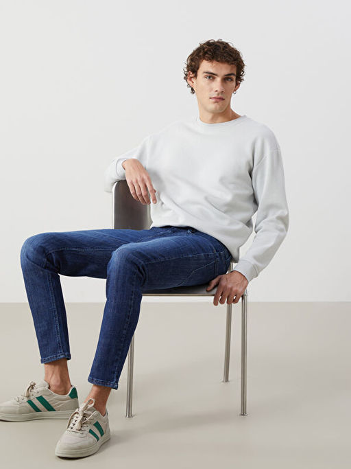 Slim Fit Erkek Jean Pantolon