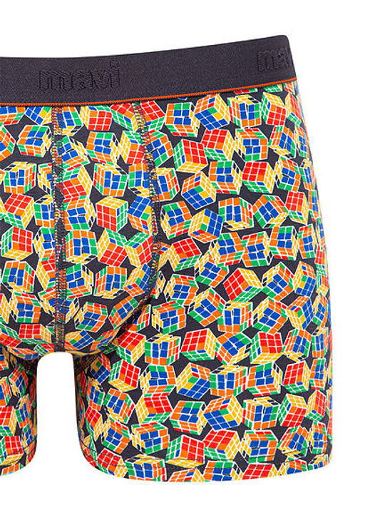 Bask?l? K?rm?z? Boxer - Mavi фото 2