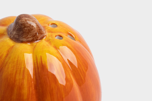 Емкость для соли или перца, 7 см, керамика, оранжевая, Тыква, Bright pumpkin - Anna lafarg фото 7