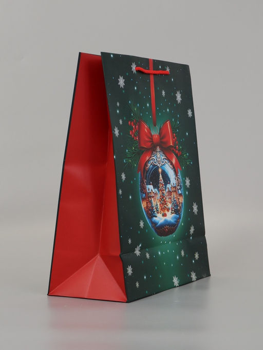 Цена за 2 шт. Пакет подарочный «Шар чудес», 26×12×32 см