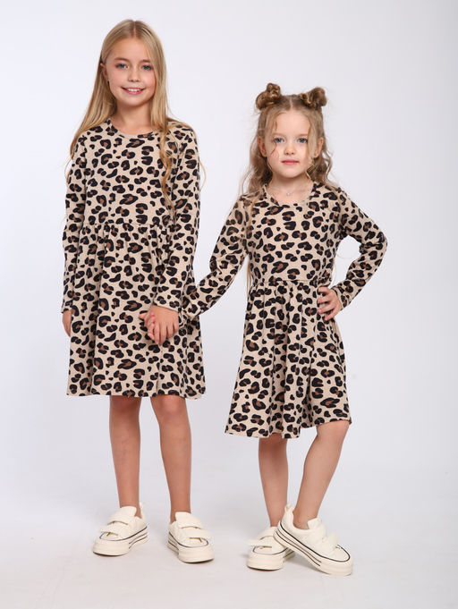 ПЛ163 Платье Злата (леопардовый) - Милаша фото 3