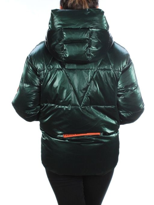 8100 DK. GREEN Пальто женское зимнее JARIUS (200 гр. холлофайбера) - Fashion фото 5