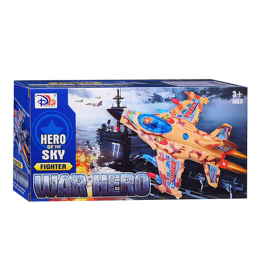 Самолет "Небесная защита-3" на батарейках, в коробке