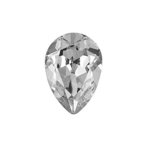 PRECIOSA 435-16-301 страз Crystal 14 х 10 мм стекло 6 шт белый (crystal)