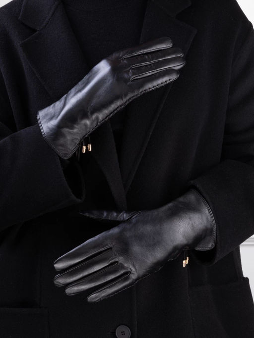 Перчатки женские 100% ш IS7015 black - Eleganzza фото 4