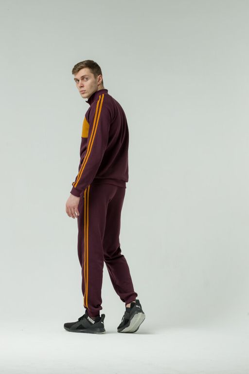 футер 3х нитка ПЕТЛЯ Костюм мужской с лампасами - Knitka wear фото 7