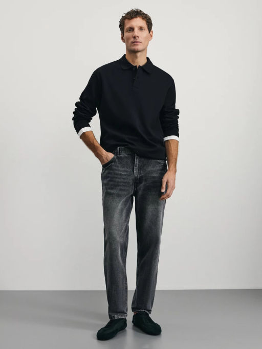 Джинсы tapered fit / Zarina фото 5