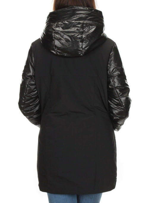 BM-926 BLACK Куртка демисезонная женская (100 гр. синтепон)