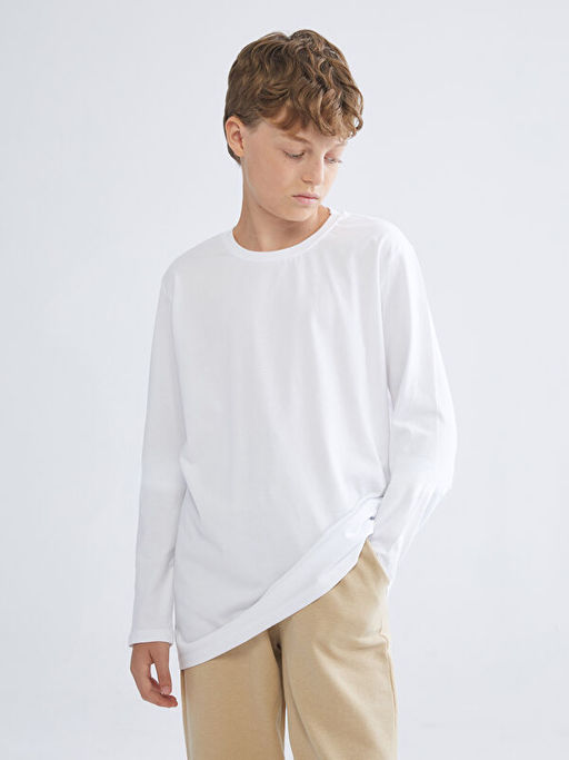 Bisiklet Yaka Erkek ?ocuk Ti??rt