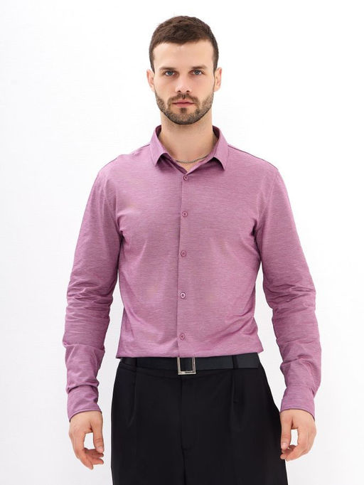 Рубашка трикотажная мужская GREG SK613/131/1635/SZR