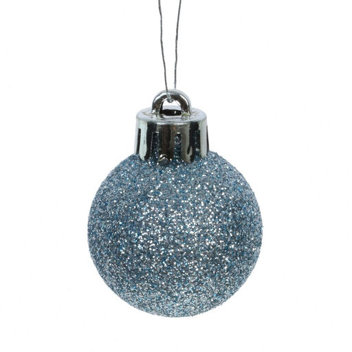 Набор из 12шт Украшение новогоднее "Шар", D 4 см, L9,5 W9,5 H10,5 см