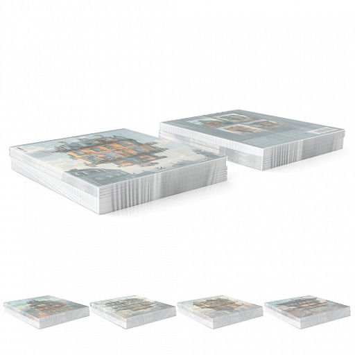 Цена за 5 шт. Тетрадь общая ученическая ErichKrause Flying House, 36 листов, клетка_MIX-PACK