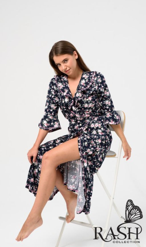 Халат "Волан" I Цвет:как на фото