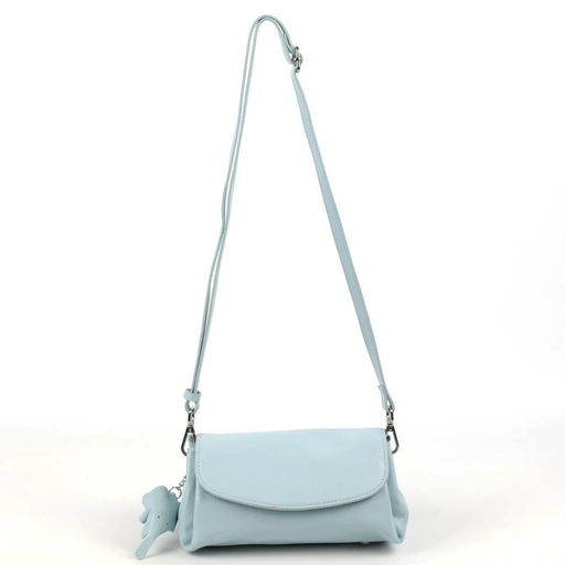 Женская кожаная сумка бочонок через плечо 0025-8 - Cidirro фото 2