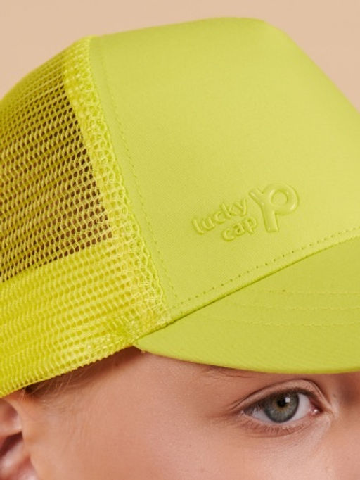 PELICAN, кепка детская, Лаймовый фото 3