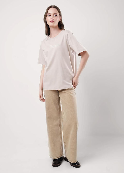 CLE Футболка жен. 356870кк св.бежевый - Clever wear фото 5