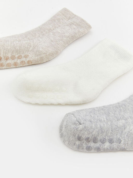 Basic Erkek ?ocuk Soket ?orap 3l?