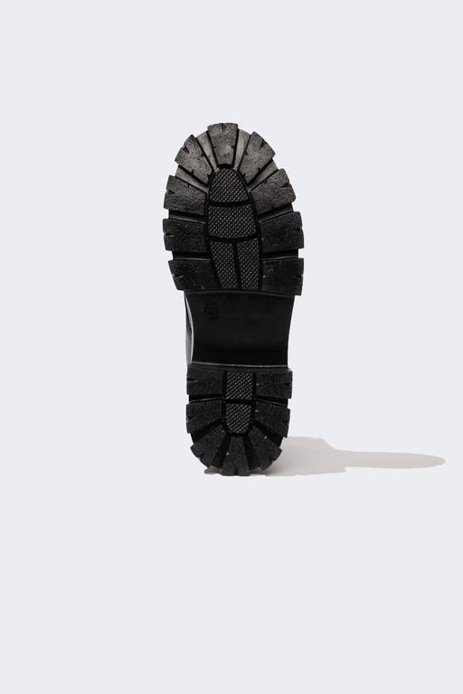 Женские ботинки из искусственной кожи на высокой подошве - Defacto фото 4