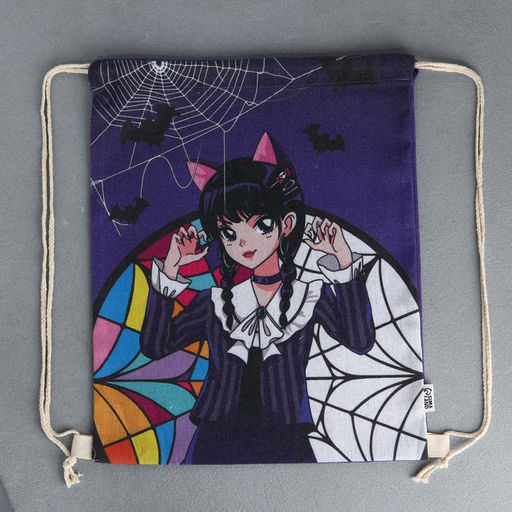 Сумка для обуви Девочка с косичками, хлопковкая - Artfox фото 8