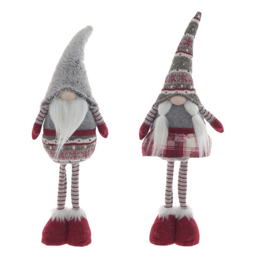Игрушка набивная "Гном", L19 W9 H62/41 см, 2в.