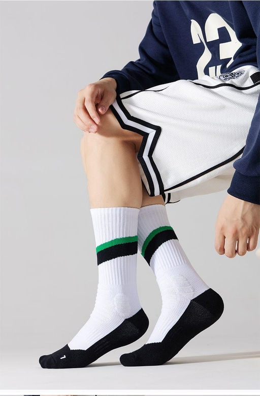 Носки взрослые длинные трехцветные 10 шт в уп - Storyland фото 2