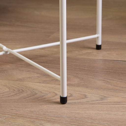 Столик журнальный «Клик Мебель», 470×470×510 мм, цвет белый