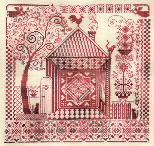 Набор для вышивания PANNA SO-0886 Оберег домашнего очага 29 х 28.5 см