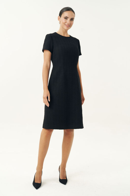 Платье URS 25-646-1 синий