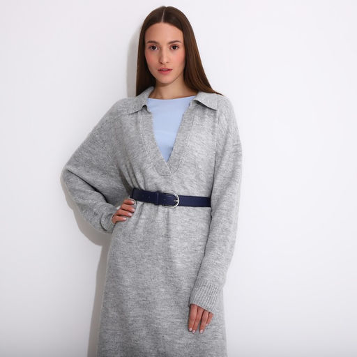 Ремень женский, ширина 3,5 см, винт, пряжка метал, цвет синий - Simaland фото 3